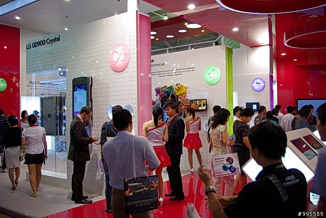[CommunicAsia 2009]LG、Garmin-Asus、Black Berry篇