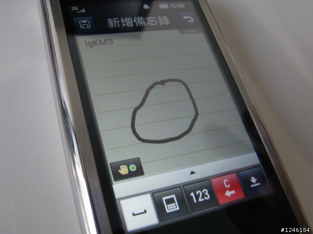 LG ARENA KM900手寫功能新登場！簡單測試使用