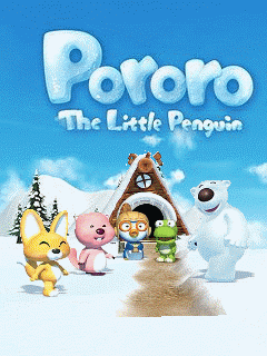 [240*320] Pororo小企鵝-動態滑雪版..來了!來了!