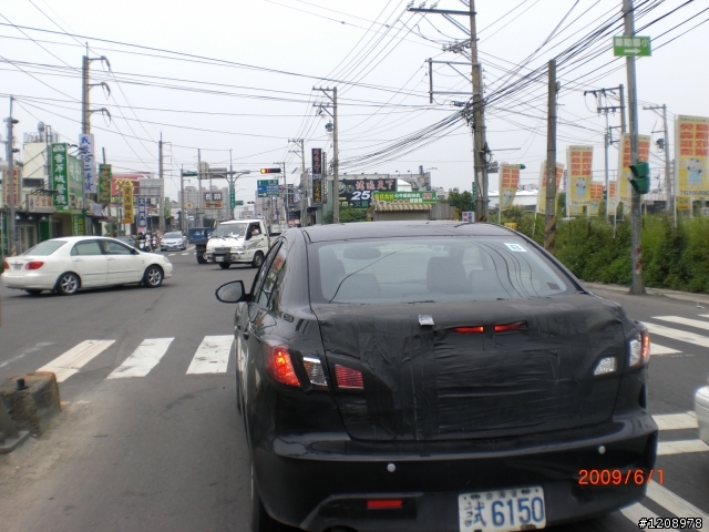 路上直擊新馬三測試車