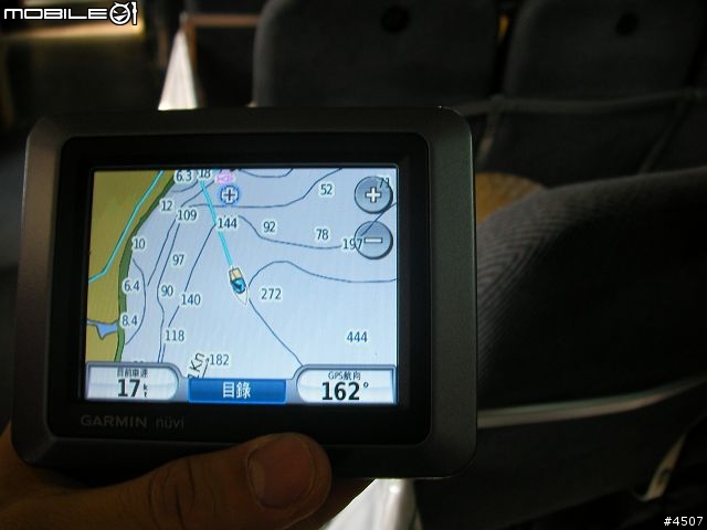 [簡單測試]Garmin nuvi 510 船用模式