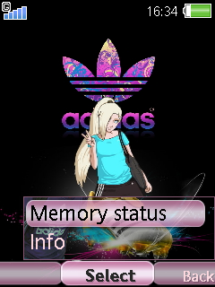 [240x320三鍵]愛迪達 adidas girl