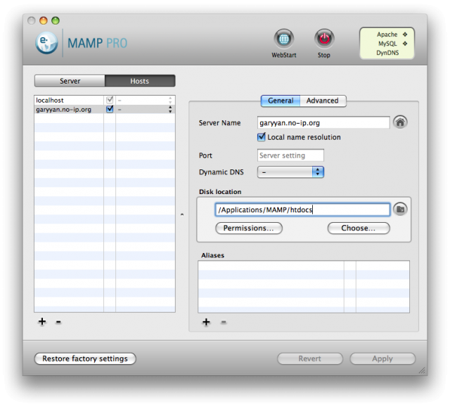 [分享] 用 MAMP 在 Mac 上架站（wordpress）