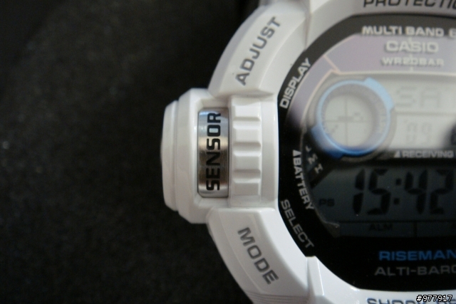Men in ice white 白色電波G-SHOCK GW-9200PJ-7