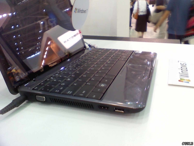 [Computex 2009報導,補照片] MSI推出Netbook新機U200  搭載全新Windows7