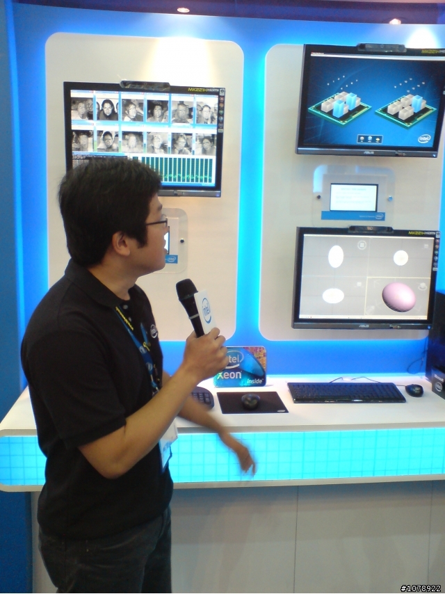 [Intel@Computex 2009]南港展館4F  參觀INTEL館 (新增一大堆主機板)