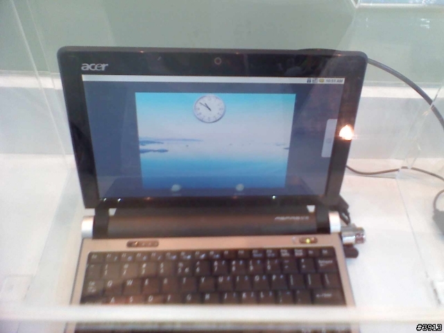 [Computex 2009報導] acer推出首款Android版 Aspire one