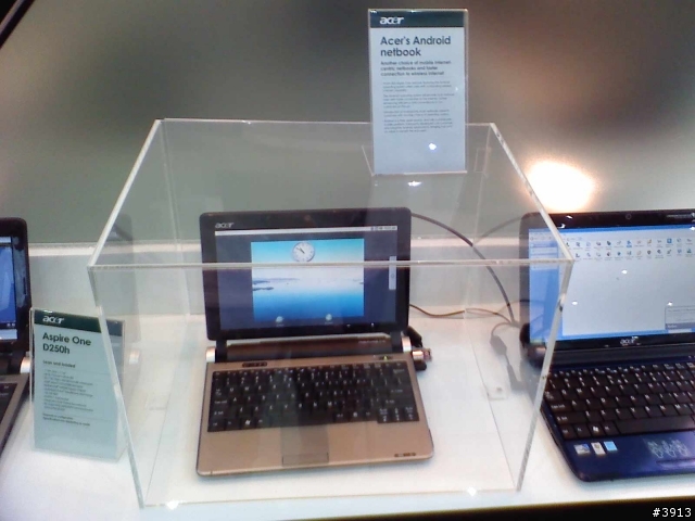 [Computex 2009報導] acer推出首款Android版 Aspire one