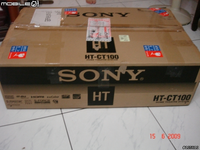 [分享]不佔空間的環繞家庭劇院SONY HT-CT100 簡單 高規格