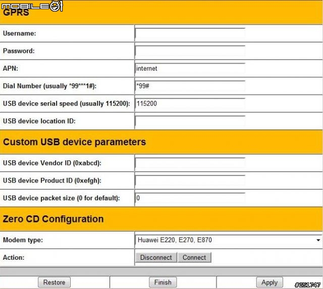 [測試交流]Asus WL-520GU 刷 Oleg WL500gpv2 分支韌體連接Huawei E220網卡