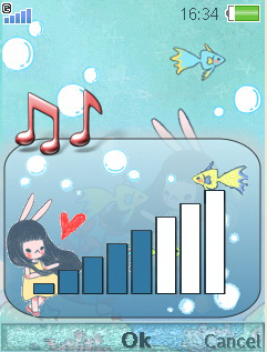 {240*320}兔耳女孩~海底樂園