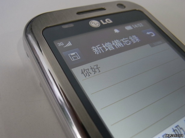 LG ARENA KM900手寫功能新登場！簡單測試使用