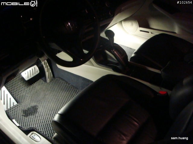 honda civic8 LX 自製氣氛燈