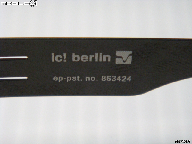 [分享] ic! berlin 簡約、輕巧、舒適 眼框 敗下去了...2010-03-05 更新