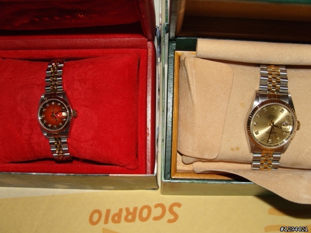 Rolex 勞力士~雙十年華老對錶開箱~~16233G