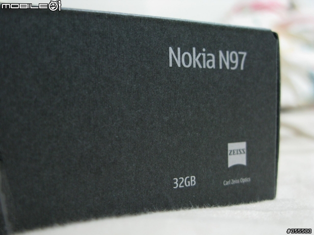 黑暗勢力已經來襲...Nokia N97 黑魂版開箱