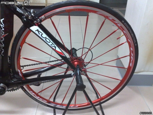 當 KUOTA KHRAMA 遇到 Fulcrum racing 0