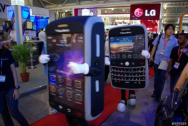 [CommunicAsia 2009]LG、Garmin-Asus、Black Berry篇