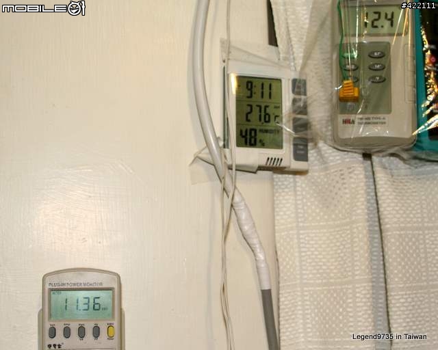 [第一發] RAS-28ST 第一小時強冷及省電性詳測--日立原裝分離式冷氣