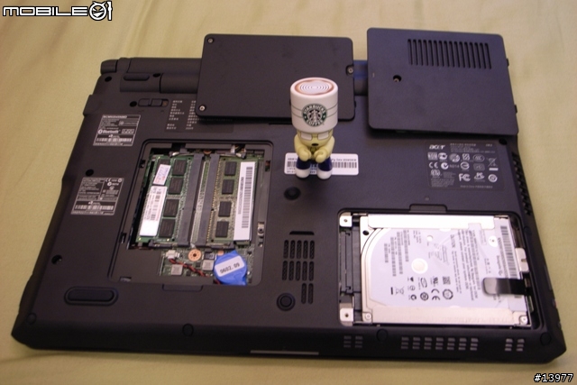 車震開箱：Acer 3810T SU9400 + 4G DDR3