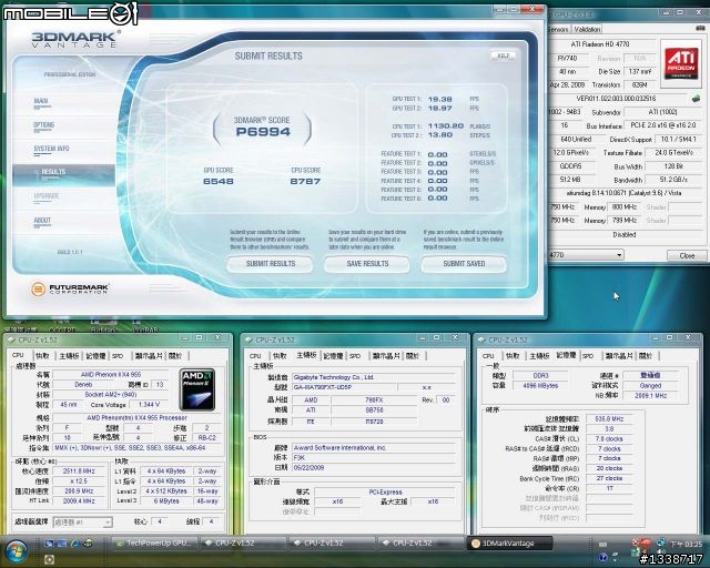 [測試] 四核處理器就耗電？AMD PhenomII X4 905e就省喔！