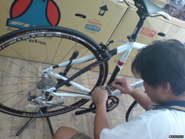 很高興加入公路車行列.roubaix PRO 開箱文