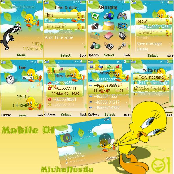 [240*320] 重製~會唱歌的....Tweety
