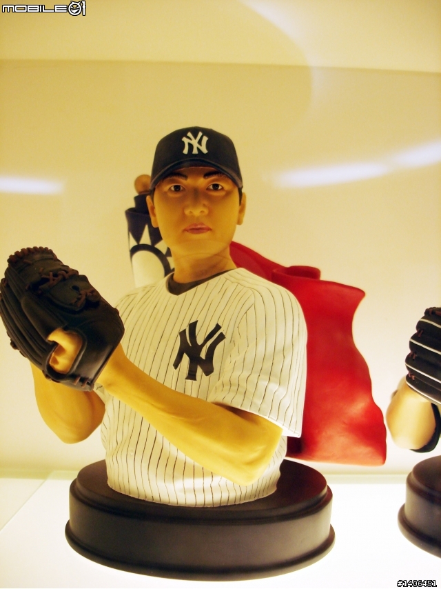 [偷拍]去一趟新店的Qman總公司取貨，發現Qman規劃明年MLB的胸像產品!!+[開箱]Qman松井秀喜