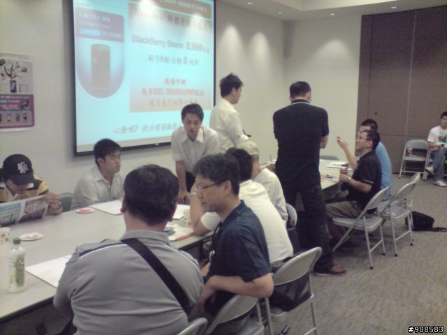 BlackBerry Storm 發表會心得