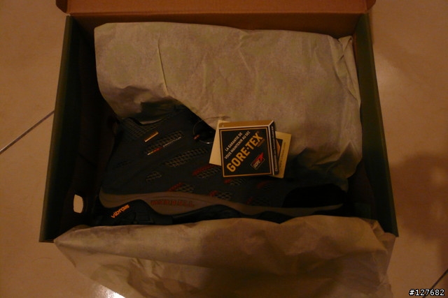 Merrell GoreTex XCR黃金鞋底健行鞋[開箱文」