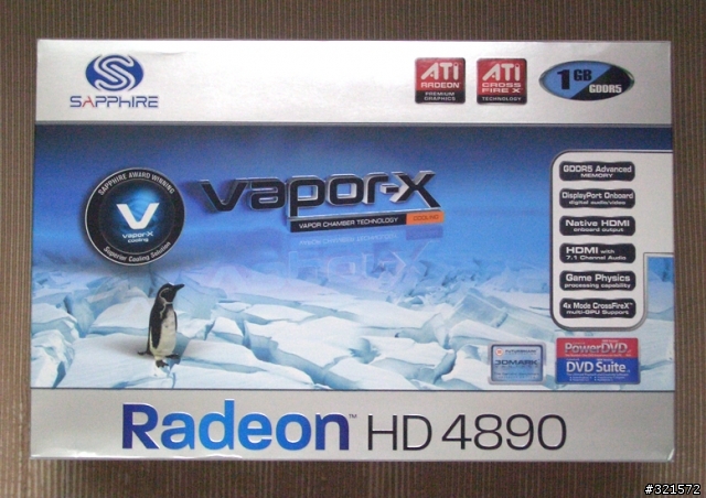 [開箱文]Sapphire Vapor-X HD4890 1GB