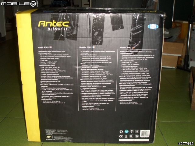 [開箱文]ANTEC P183 機殼