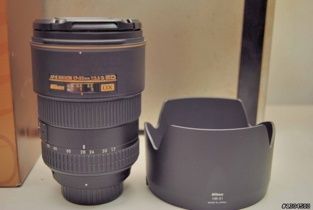第一顆入手的鏡皇17-55mm/f2.8 開箱文 & d80強化裝備