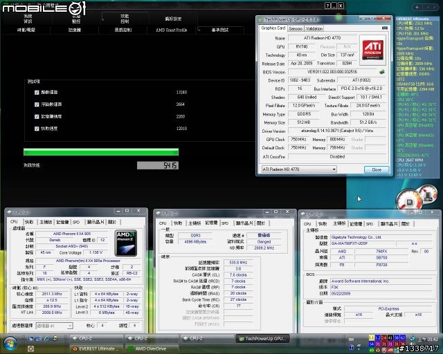 [測試] 四核處理器就耗電？AMD PhenomII X4 905e就省喔！