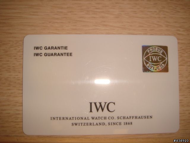 IWC開箱文