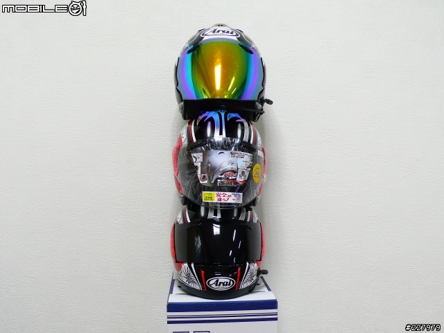 [開箱文]低調的華麗 ARAI SZ-RAM3 NAKANO 中野真矢 限量版彩繪帽
