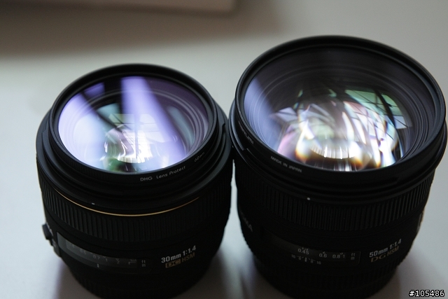【分享】sigma 30 1.4 50 1.4 24-70 2.8