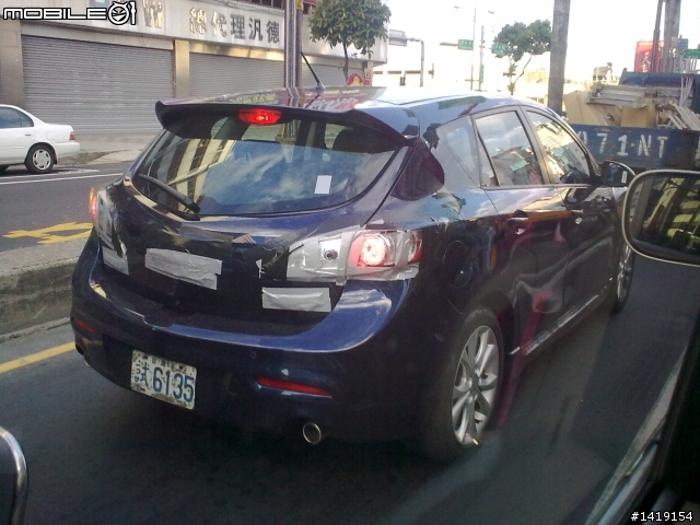 發過了嗎?M3 5D(是Mazda 3!)