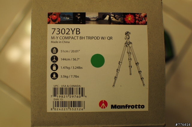 [分享] 小饅頭腳架 Manfrotto 7302YB