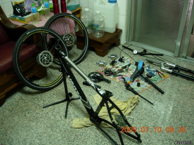 Venzo mx-6 改 mosso 車架