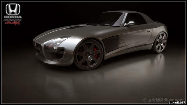 Honda S2000 Coupe...在別的網看到的~~超愛s2000