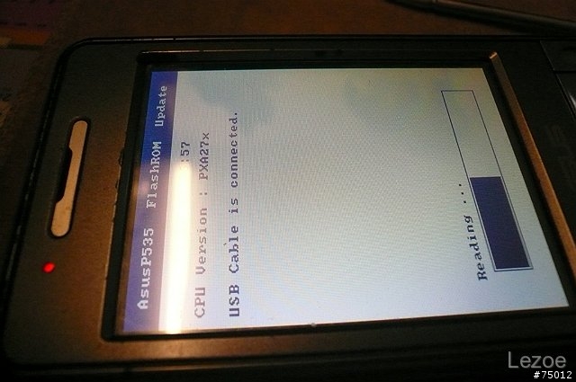 P535從WM5.0刷ROM升級至128M及WM6.1