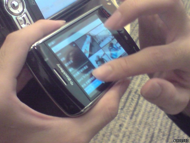 BlackBerry Storm 發表會心得