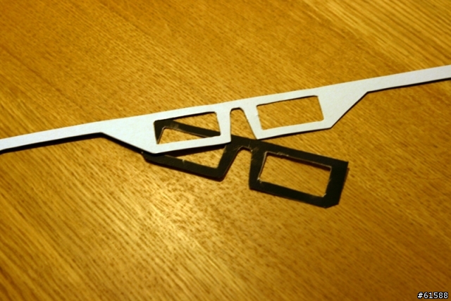 [DIY]動手做紅-藍眼鏡看「Youtube 3D」