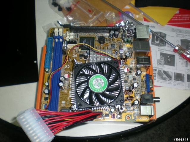 分享 第一台 mini-itx (上集)