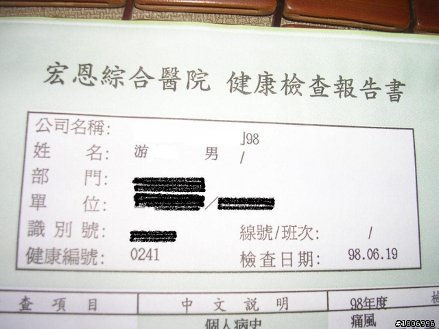 體檢報告:一年來騎單車的成果