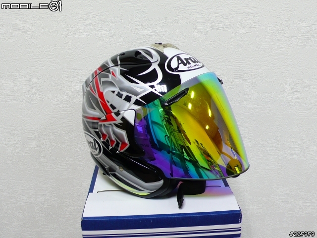 [開箱文]低調的華麗 ARAI SZ-RAM3 NAKANO 中野真矢 限量版彩繪帽