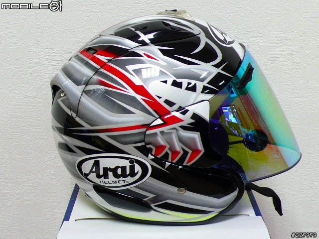 [開箱文]低調的華麗 ARAI SZ-RAM3 NAKANO 中野真矢 限量版彩繪帽