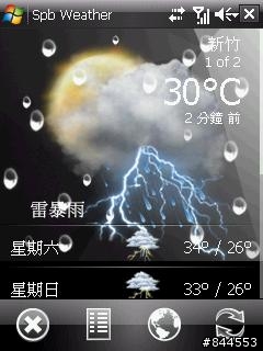 [分享]SPB Weather 2 大型天氣圖