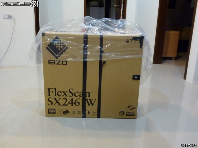 EIZO Flexscan SX2461W 開箱文 (不含測試)